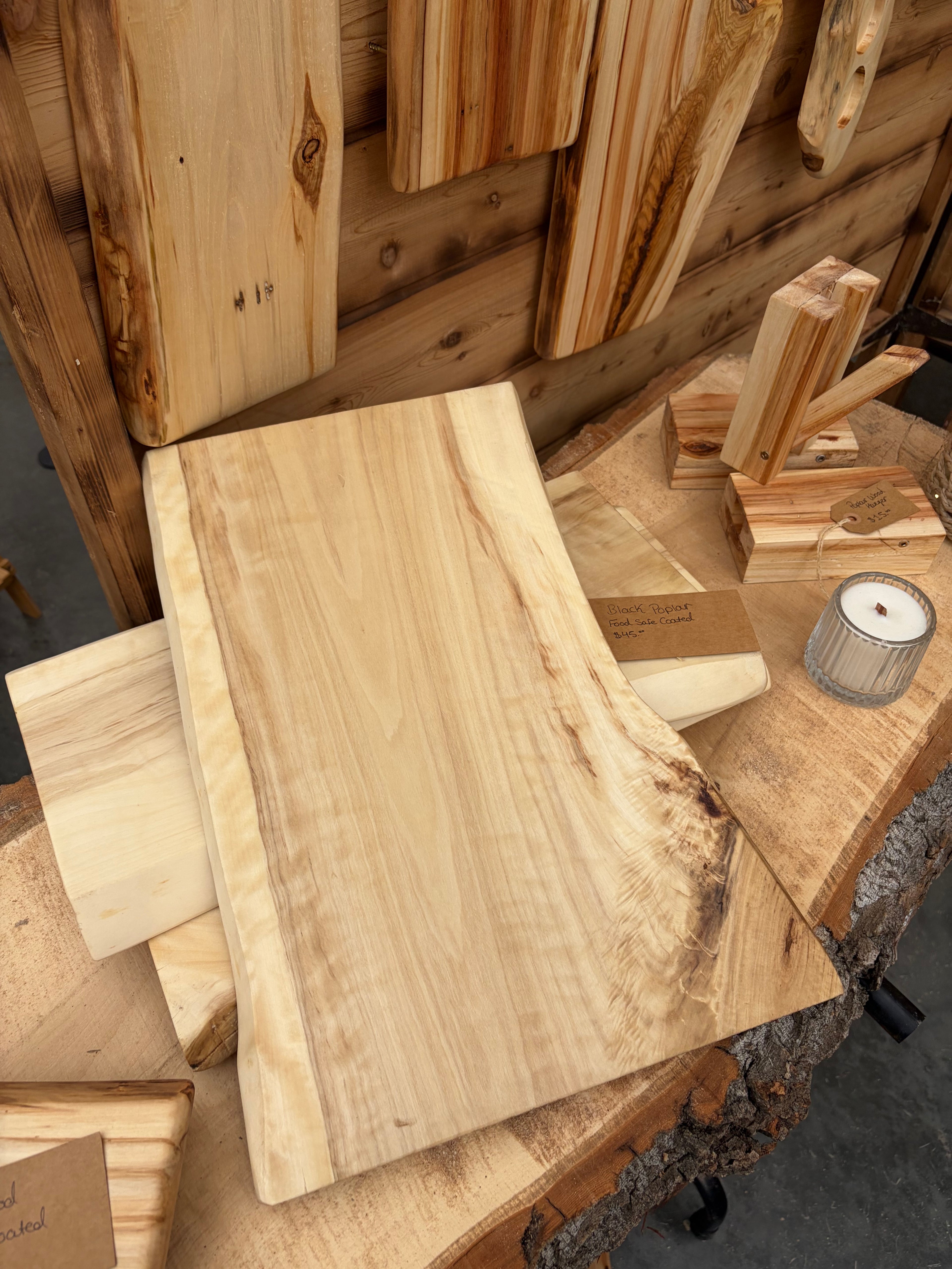 Live Edge Cutting Boards