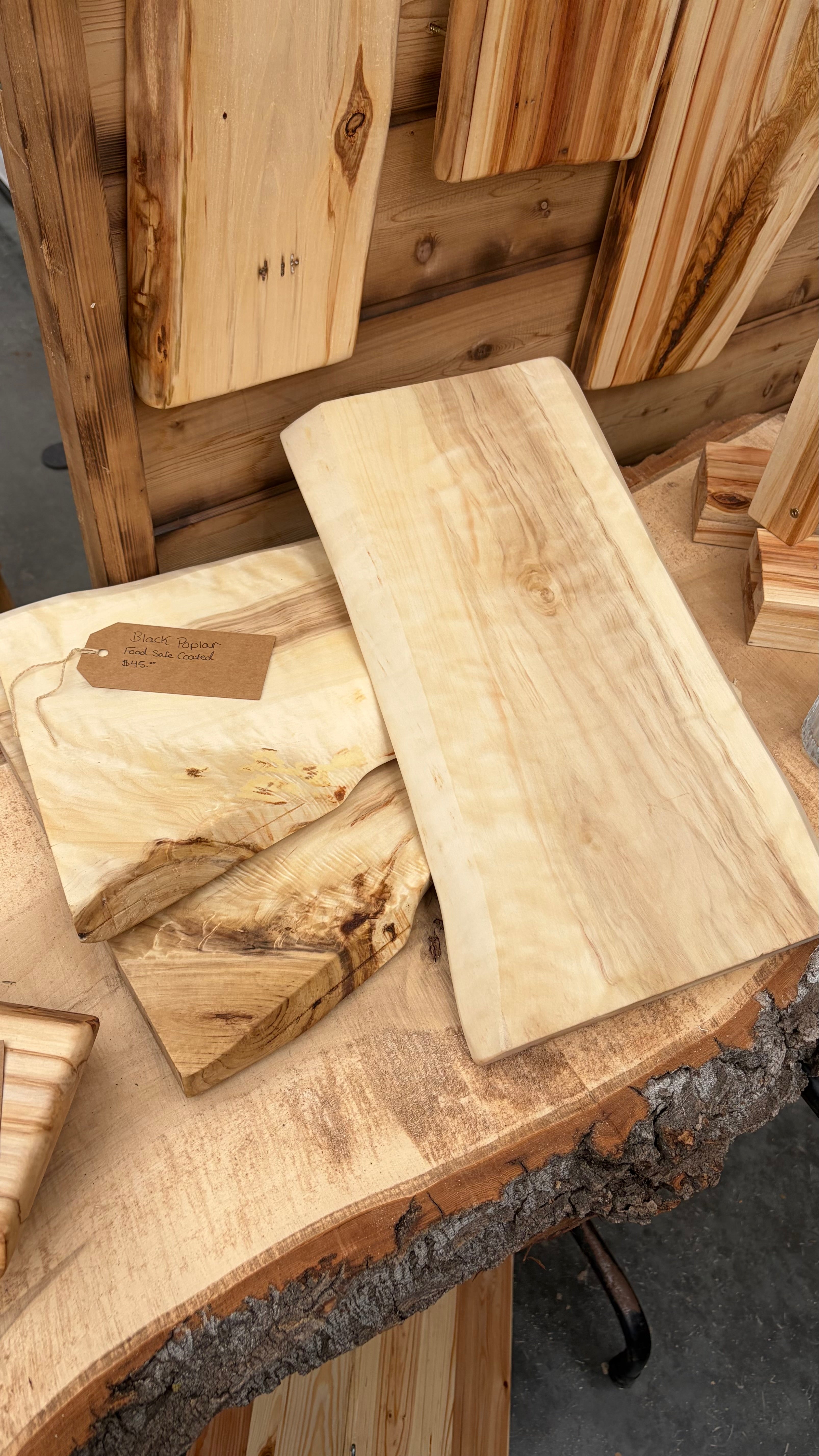 Live Edge Cutting Boards