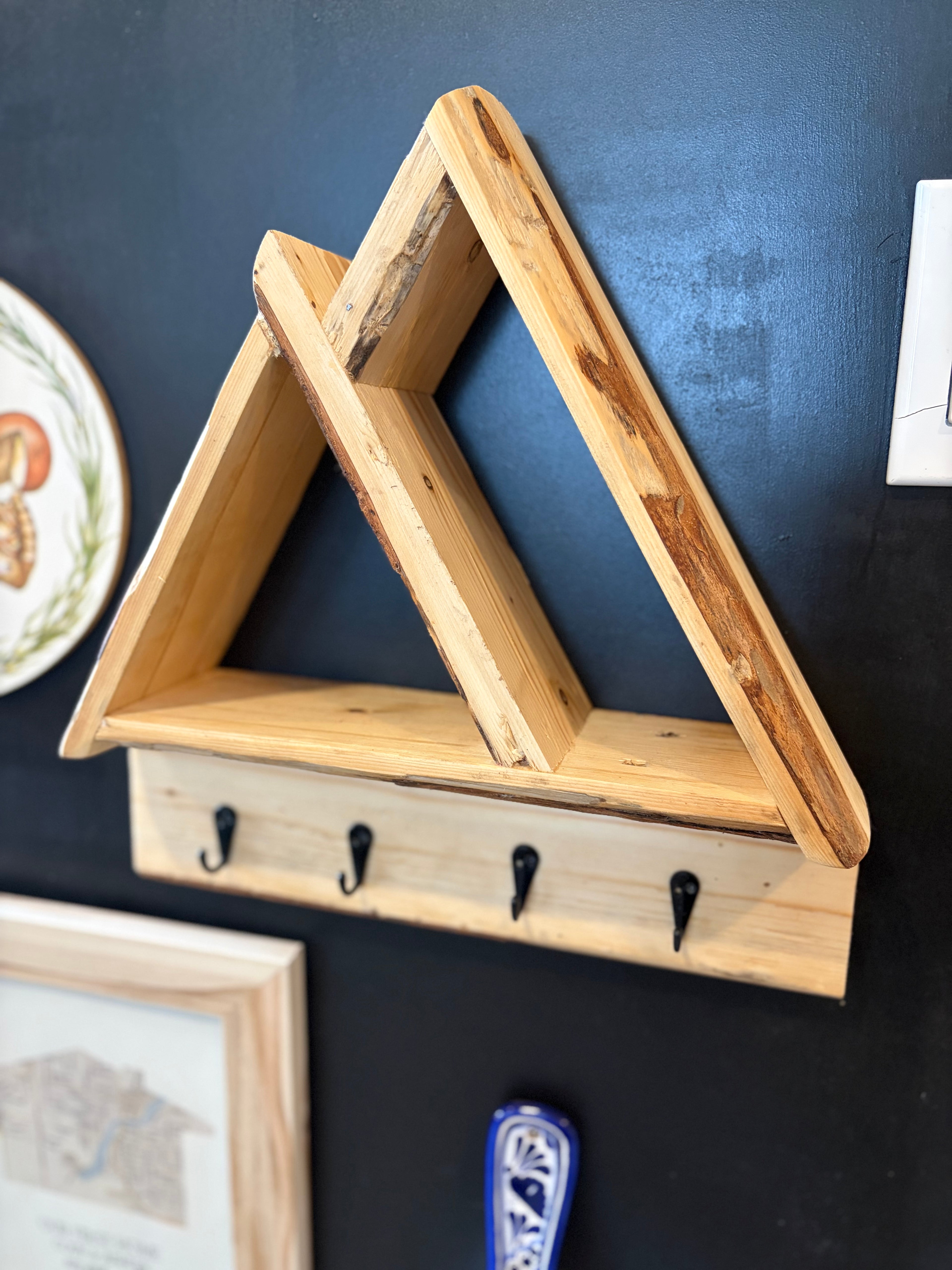 Mountain Shelf Key Holder